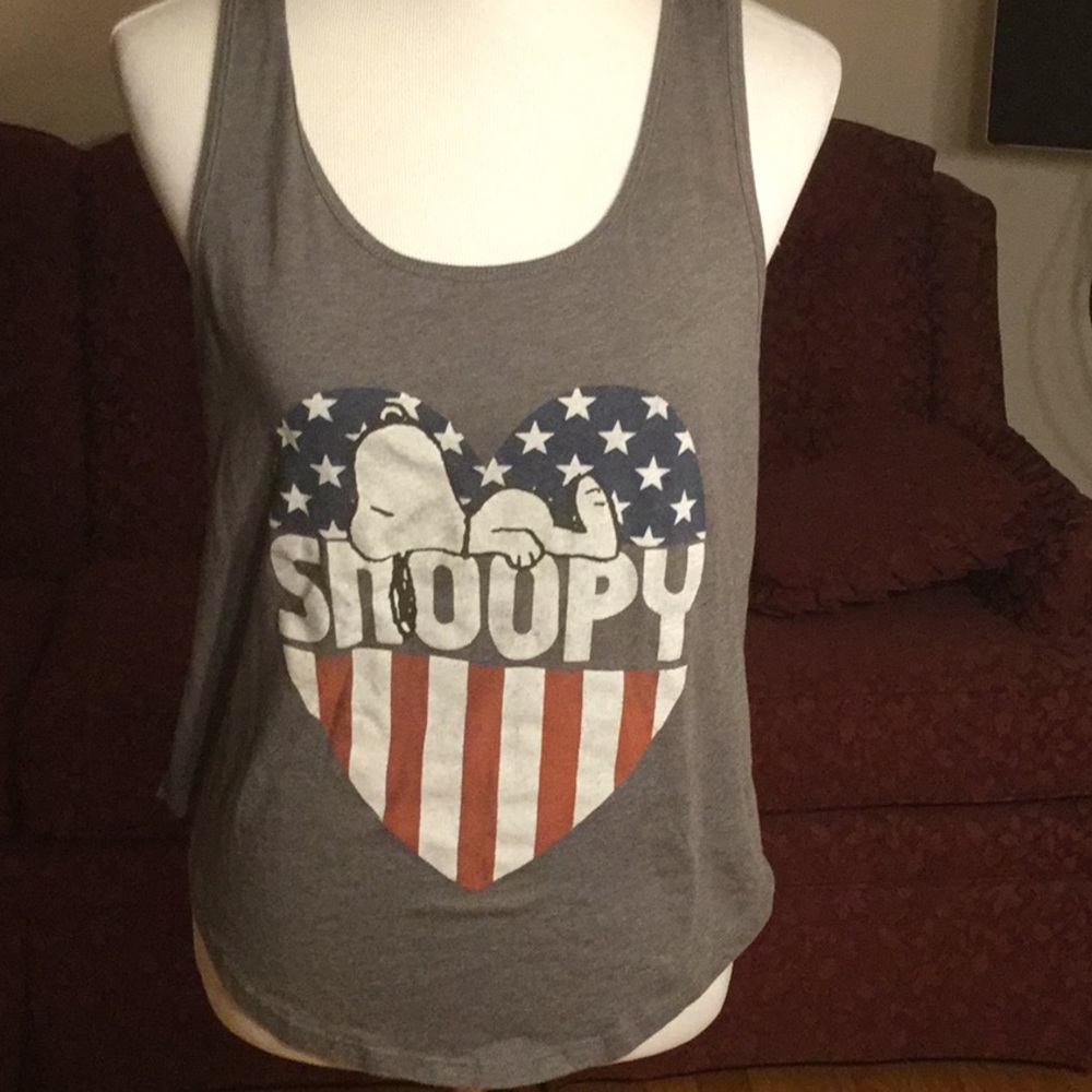 Patriotic Snoopy Tee